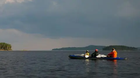Burzowe niebo nad polskimi kurortami