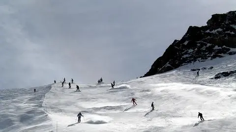 Przelotne deszcze w Alpach