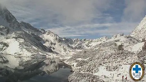 Śnieg w Tatrach. Napadało już 12 cm