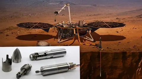 Sonda InSight z Kretem