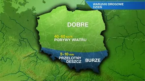 Po większości kraju będzie się dobrze jeździć