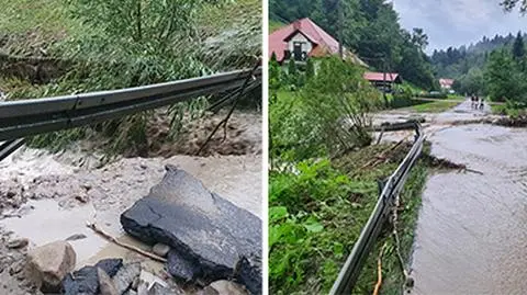 Ulice zmieniły się w rwące potoki. Ponad 660 interwencji po niedzielnych burzach