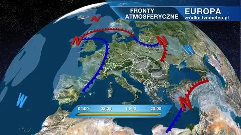 Ciśnienie atmosferyczne nad Europą