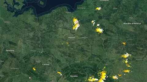 Wyładowania atmosferyczne nad Polską