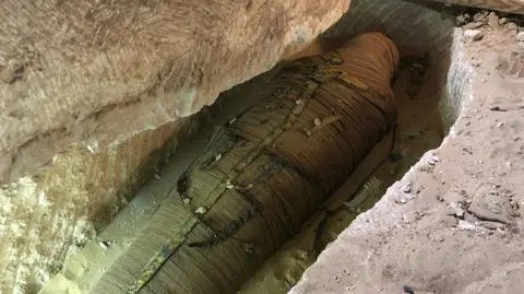 Niezwykłe znalezisko podczas nagrania. "Egipt: Wyprawa w nieznane" na Discovery Channel
