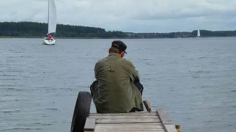 Pochmurne i chłodne Mazury