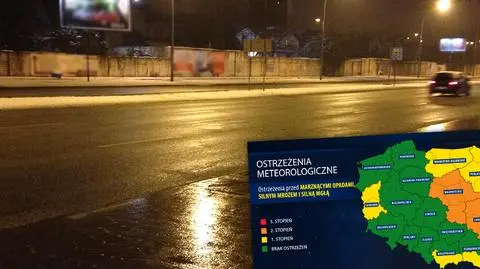 Pogoda będzie groźna. Na drogach znów szklanka