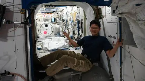 Japoński astronauta twierdził, że urósł o 9 centymetrów