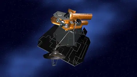 Artystyczne wyobrażenie sondy Deep Impact
