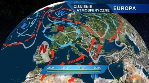 Ciśniene atmosferyczne w Europie