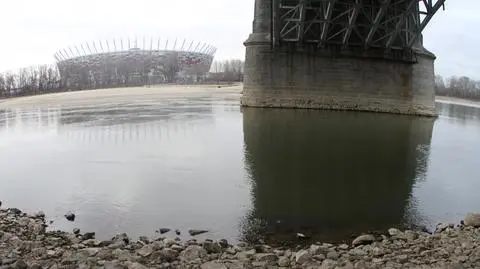 Ekspert: mamy suszę hydrologiczną. Zobacz, jak zmieniła się Wisła