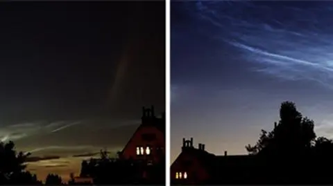 Obłoki srebrzyste zaświeciły nad Poznaniem. Zobacz niezwykły film