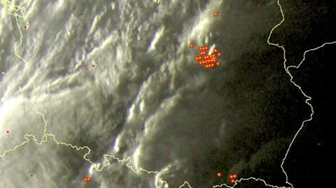 Wyładowania atmosferyczne nad Polską