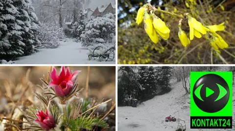 W Sudetach śnieg, w Lublinie 19 st. C. Niż ściąga i zimne, i ciepłe powietrze