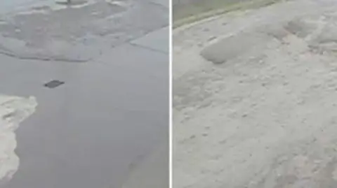 Skutki ulewy w Kietrzu