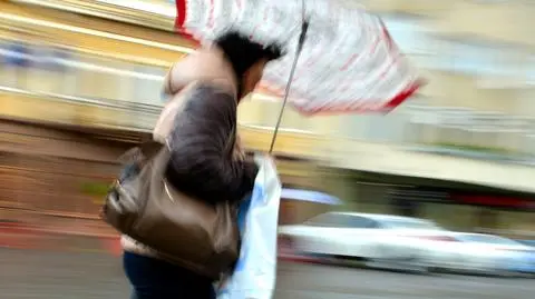 Silny wiatr i deszcz rozpoczną kolejny tydzień