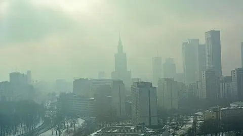 Nad Warszawą jakość powietrza mogłaby być lepsza