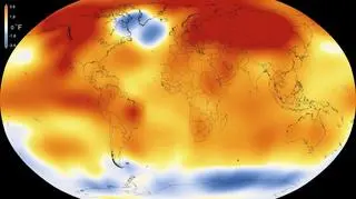 Wyjątkowo wysoka temperatura w 2015 roku w odniesieniu do średniej z wielolecia 1951-1980