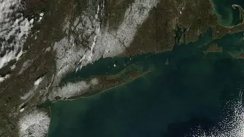 Biały Manhattan, Brooklyn i Bronx. Zimowe skutki nor'eastera
