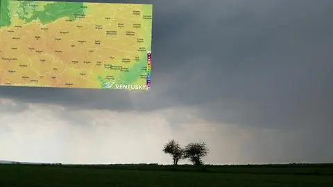 Mogą pojawić się burze