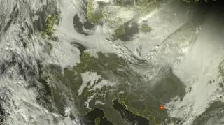 Zimna masa powietrza płynie znad Rosji