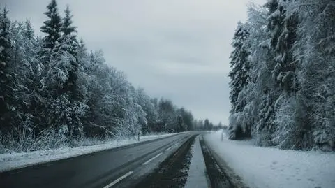 Śnieg na drogach