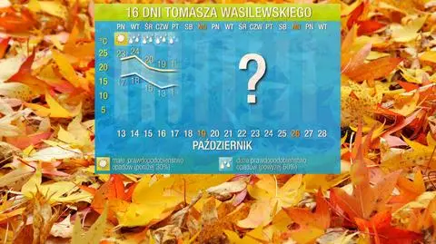 Ochłodzenie przyjdzie dopiero pod koniec października