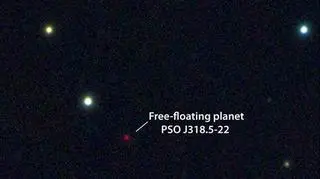 Obiekt PSO J318.5-22 znaleziono przypadkiem