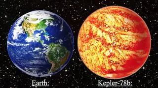Kepler-78b jest tylko o 20 proc. większy od Ziemi