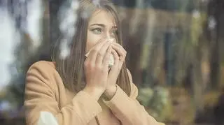 Katar jest jednym z objawów alergii