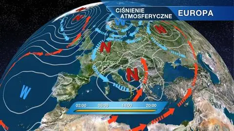 Napływa chłodne powietrze z północnego wschodu