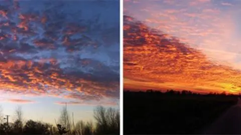 Widowiskowy poranek nad Polską