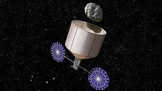 Asteroida miałaby wpaść do specjalnej cylindrycznej "torby"
