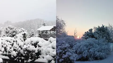 "Piękna zima tej jesieni". Biały poranek na Waszych zdjęciach