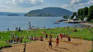 Pierwszy upalny lipcowy weekend nad Oslofjord