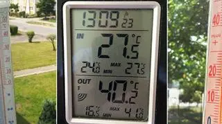 Wskazania termometrów Reporterów 24