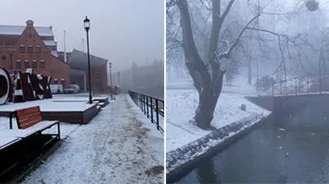 W Gdańsku zima. Śnieg na waszych zdjęciach