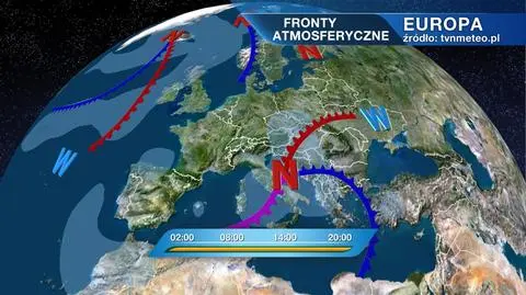 Ciśnienie atmosferyczne w Europie