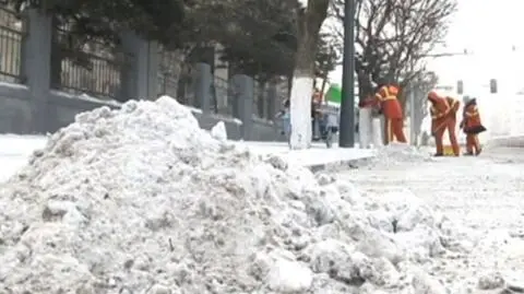 Zamiecie śnieżne, spadek temperatury o 22 stopnie