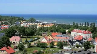 Władysławowo z lotu ptaka