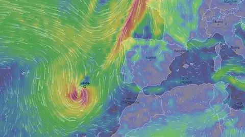 Huragan Leslie nadciąga nad Portugalię. Przyniesie wichury i ulewy