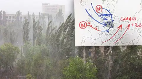 Wiatr, deszcz i arktyczne powietrze