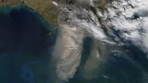 Brytyjski prąd z islandzkich wulkanów