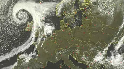 Męczące gorąco, nawałnice, szkwały. Polska znajdzie się pod wpływem Lothara
