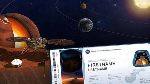 Lądownik InShight może zabrać Twoje imię w kosmos