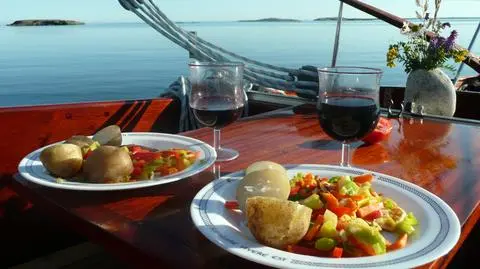 Obiad na pokładzie 