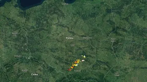 Wyładowania atmosferyczne nad Polską