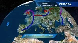 Sytuacja nad Europą