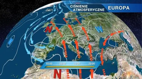 Zwrotnikowe masy powietrza zmierzają do Polski