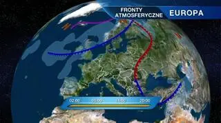 Sytuacja nad Europą